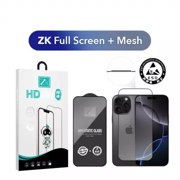 Захисне скло ZK для iPhone 16 Pro 2.5D Full Screen