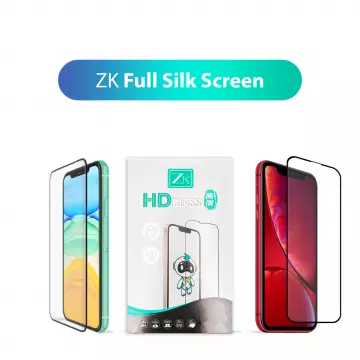 Захисне скло ZK для iPhone Xr/11 2.5D Full Screen