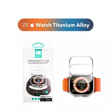 Захиснe скло ZK Titanium Alloy для Apple Watch 49mm